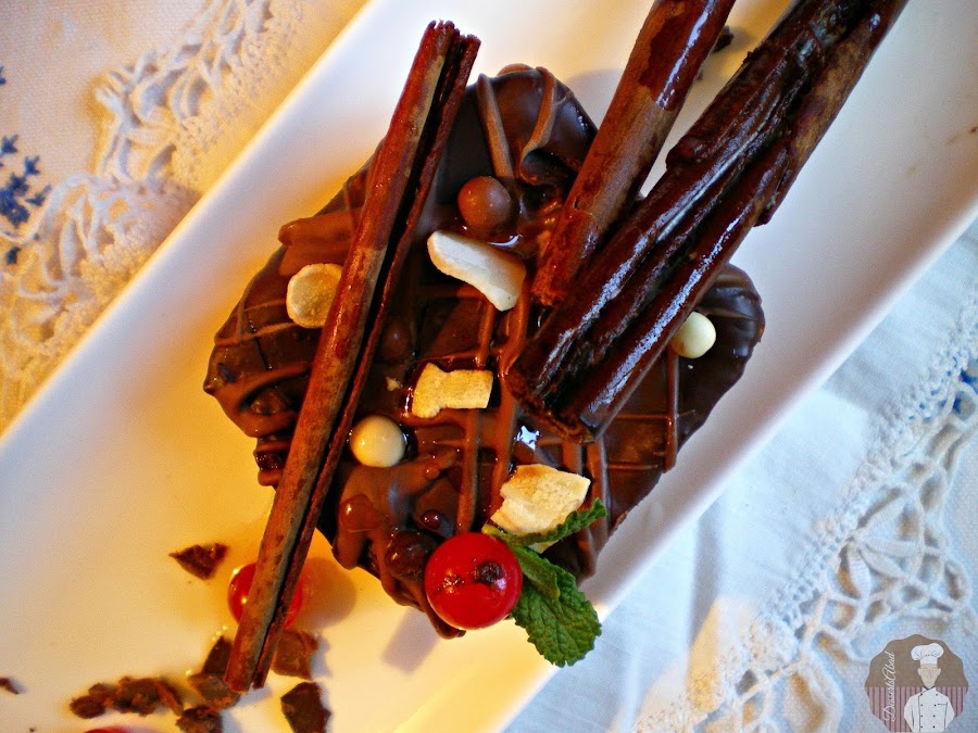 Torrijas con chocolate