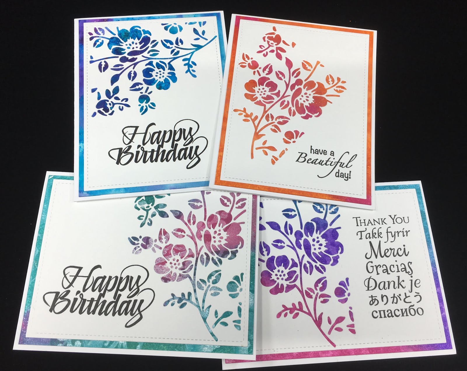 Backporch: Fast and Fun Birthday Cards Part 2