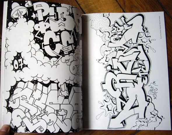  Libro de Graffitis para colorear