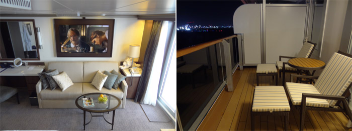 Каюты категории свит (suite) на круизном лайнере