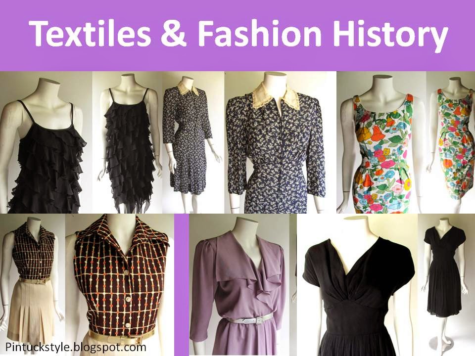 Pintucks Let's Talk About Textiles and Fashion History