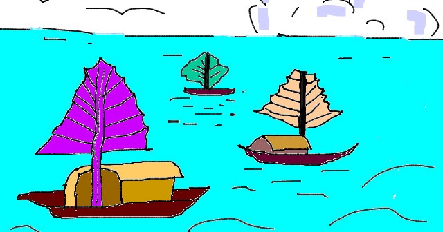 Vẽ Tranh Thuyền Và Biển  YouTube