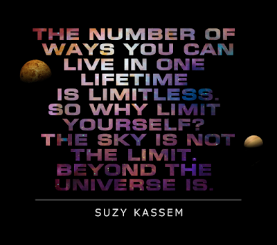 The sky is not the limit. Beyond the universe is.