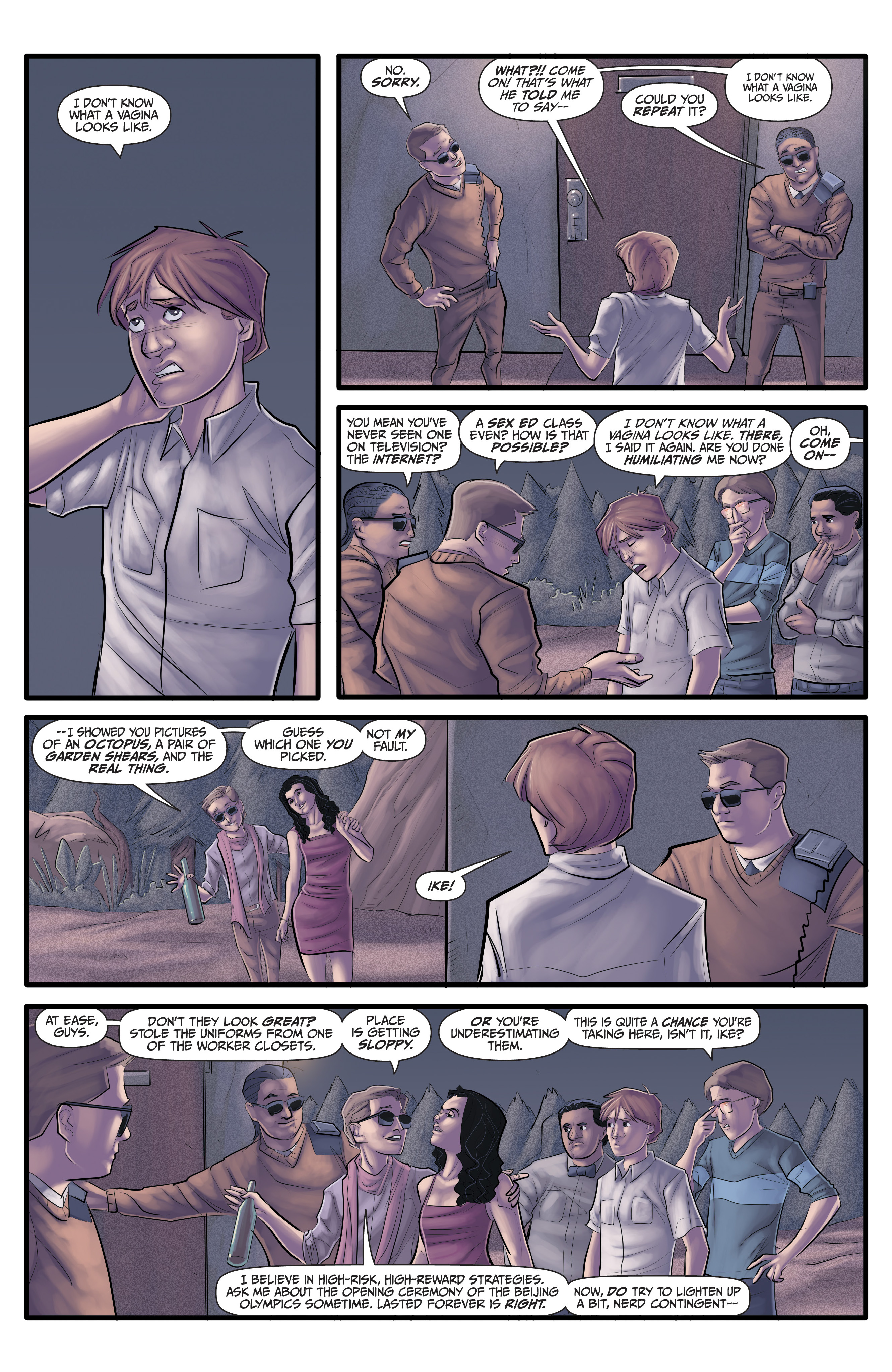 Read online Morning Glories comic -  Issue #47 - 5