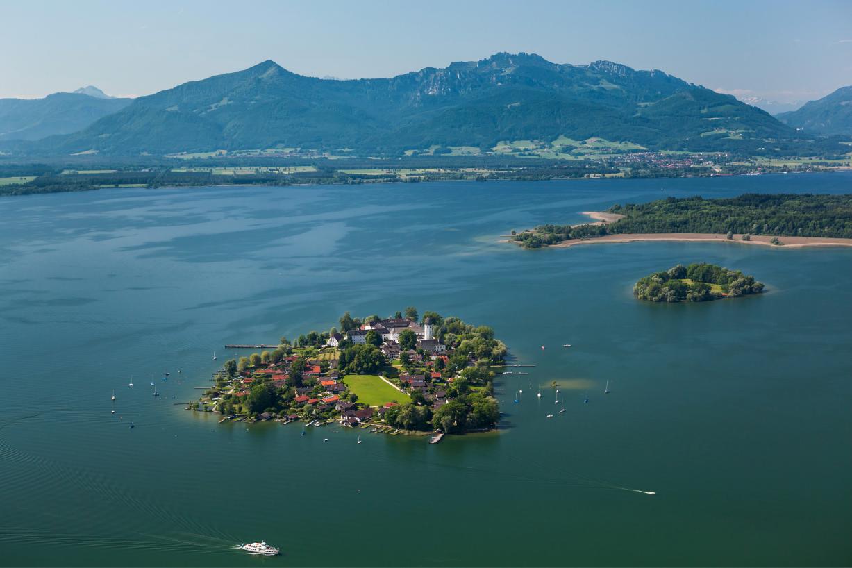 Chiemsee Chiemgau Vom Bayerischen Meer In Die Alpen