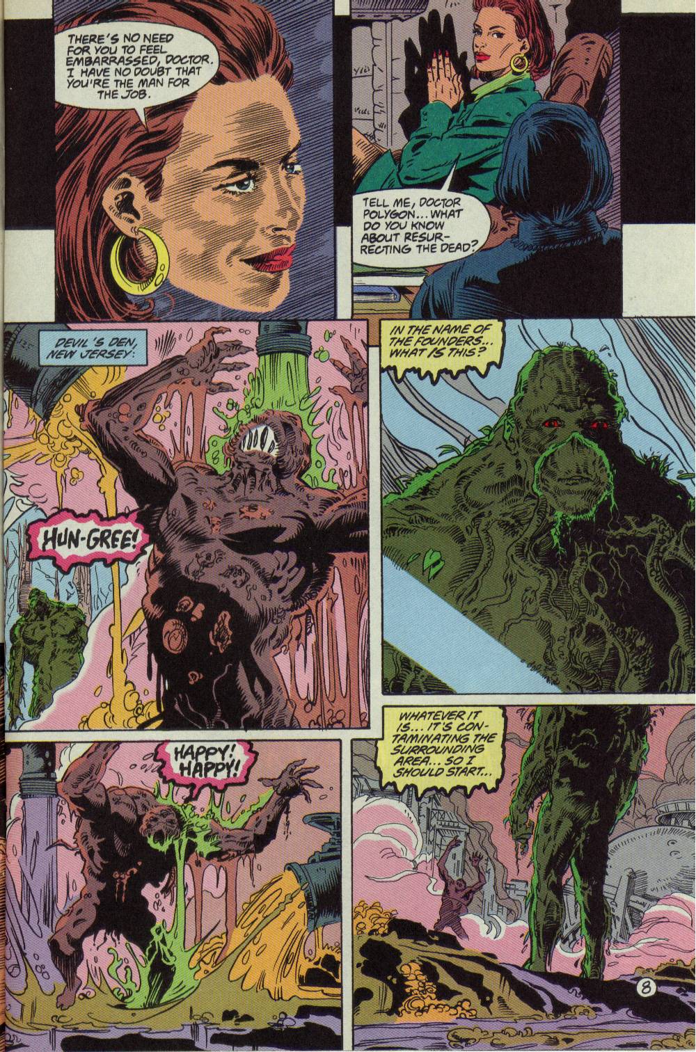 Swamp Thing (1982) Issue #128 #136 - English 9