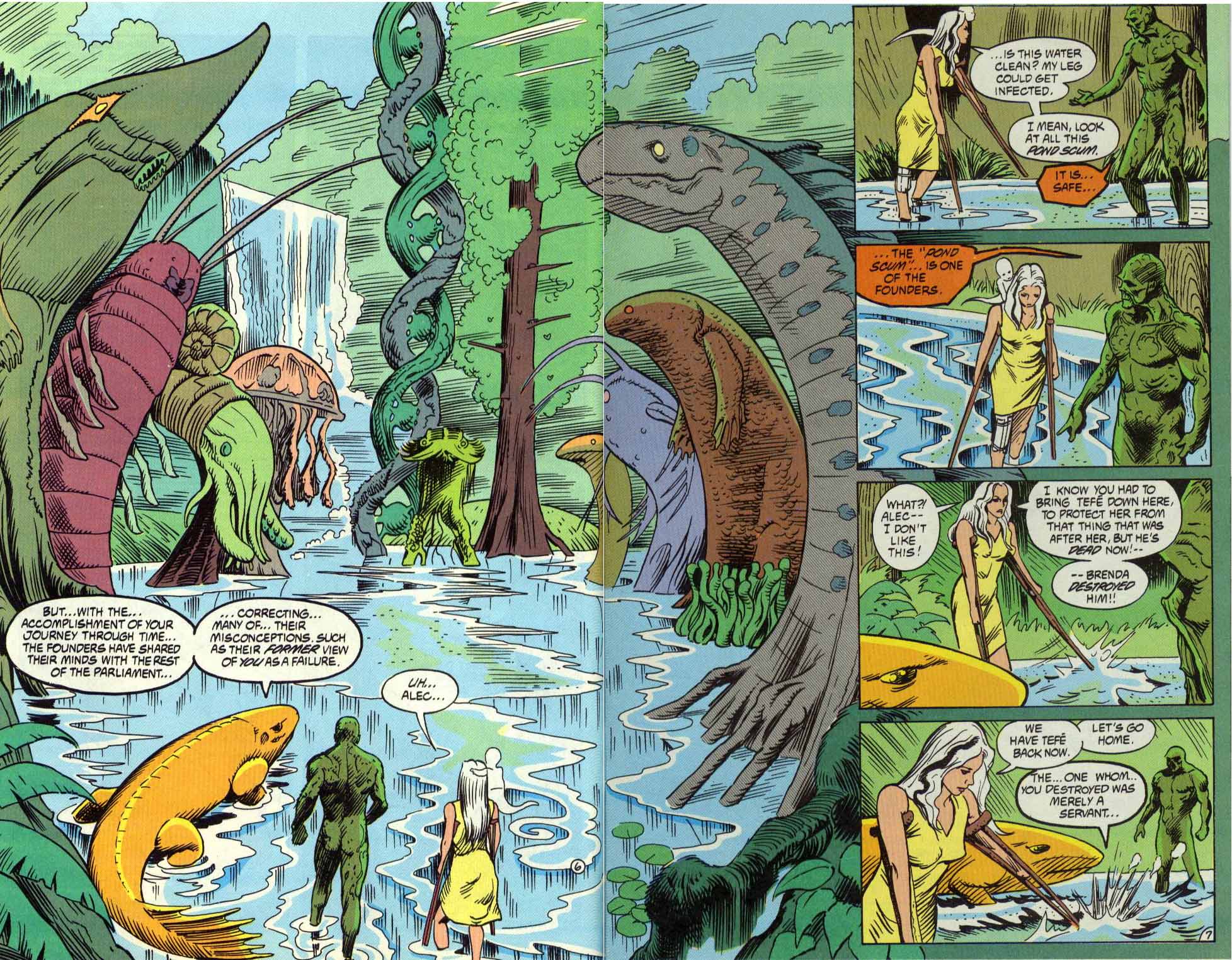 Swamp Thing (1982) Issue #104 #112 - English 7