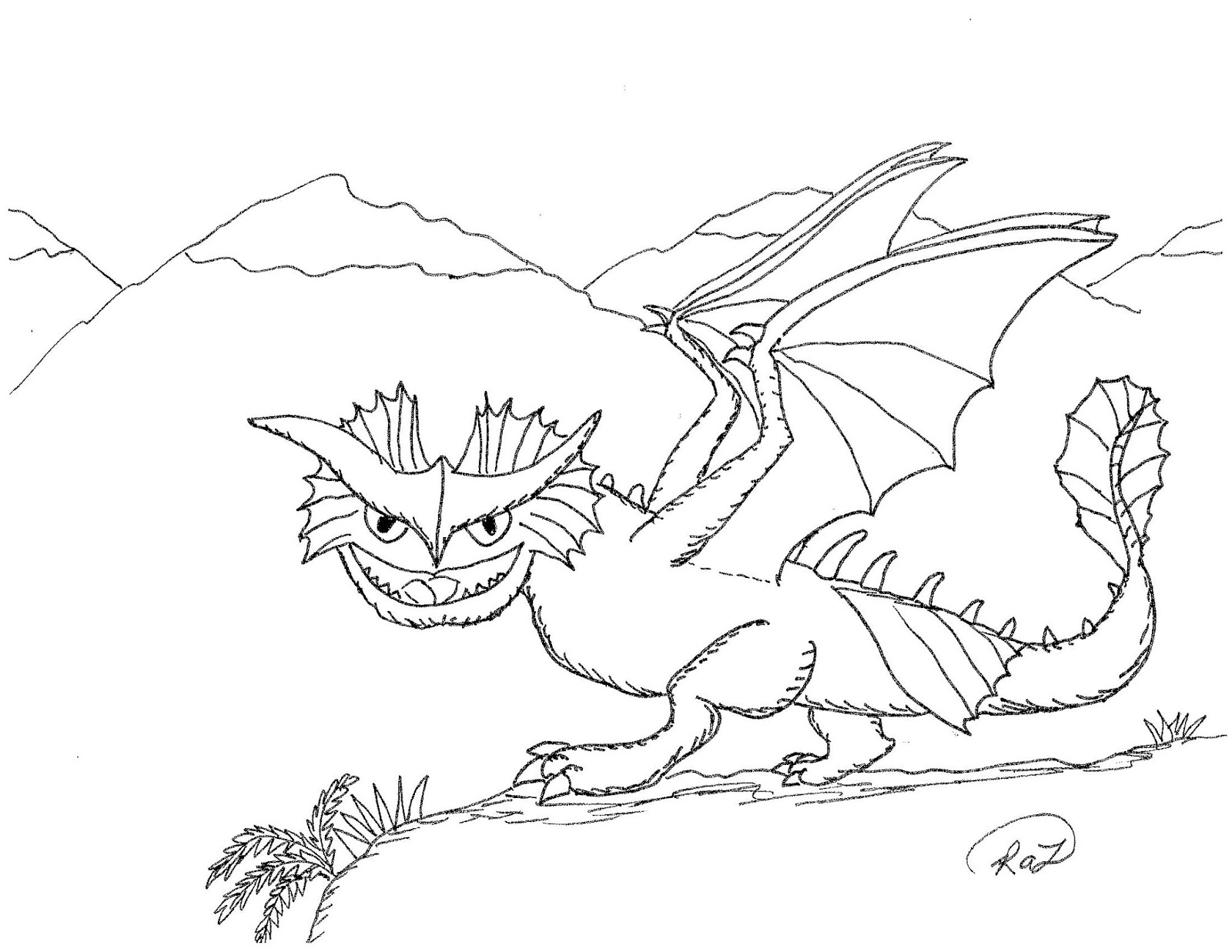 Robin's Great Coloring Pages: Cloudjumper or Stormcutter
