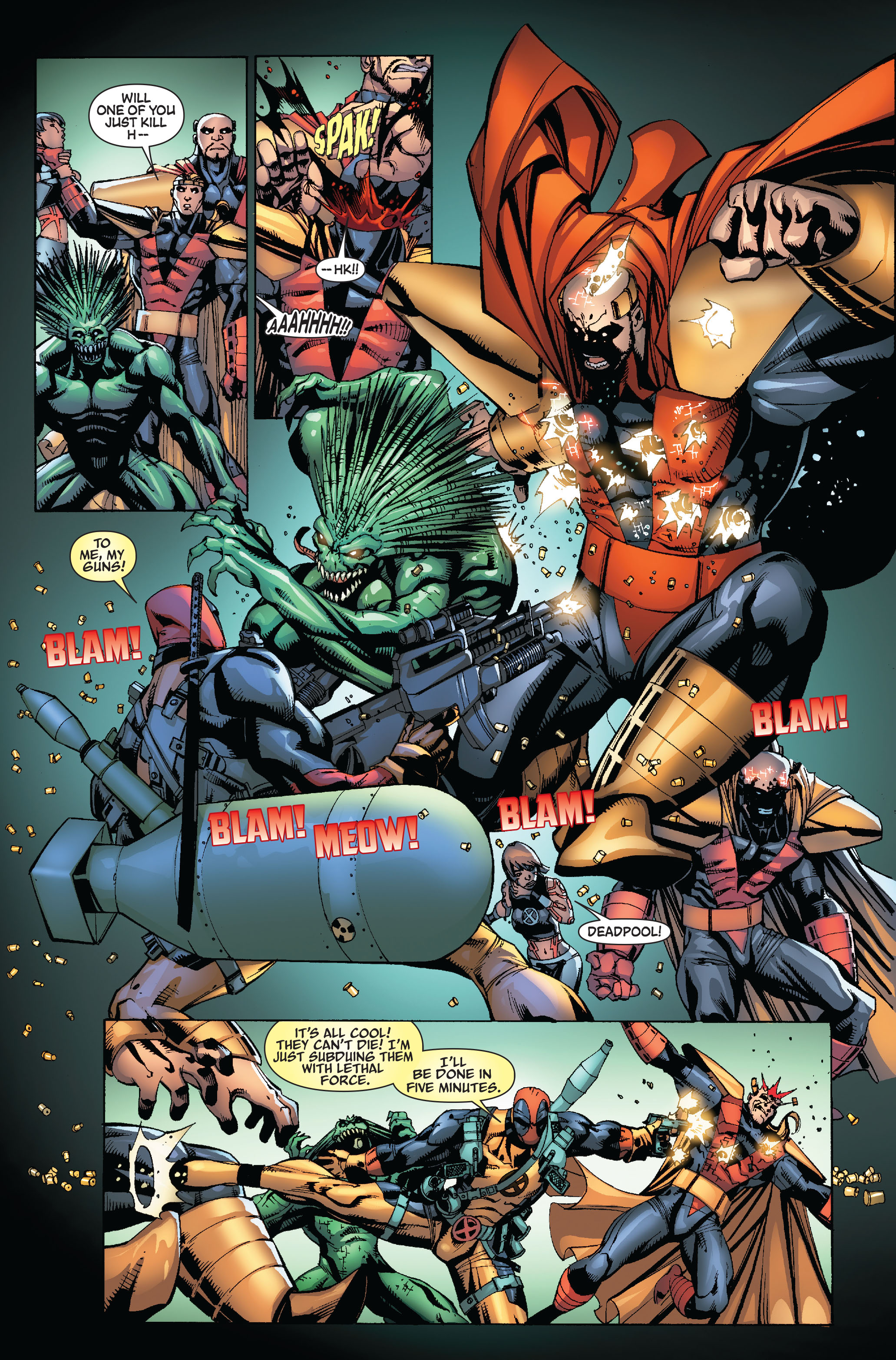 Read online X-Force (2008) comic - Issue # Annual 1 - 34
