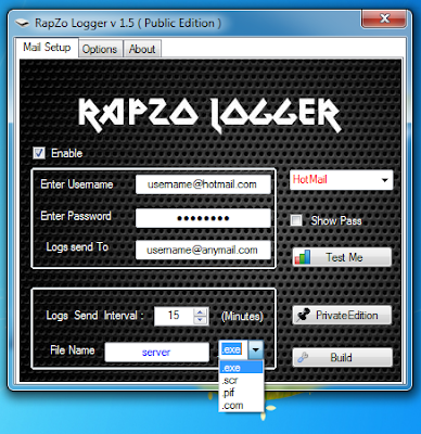 RapZo Logger Keylogger