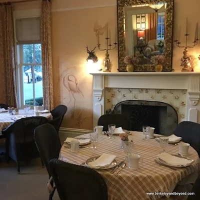 breakfast room at Tallman Hotel in Upper Lake, California