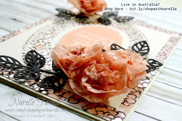 Create stunning cards like this with all the supplies found here - http://bit.ly/shopwithnarelle