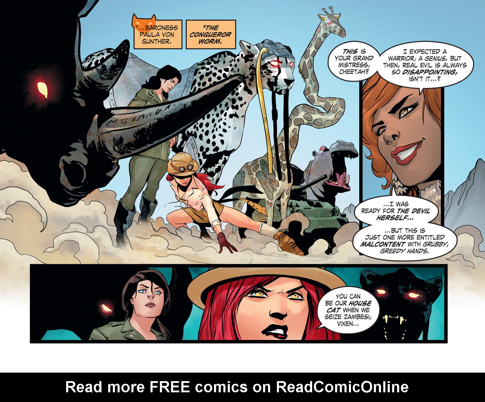 Read online DC Comics: Bombshells comic -  Issue #66 - 13