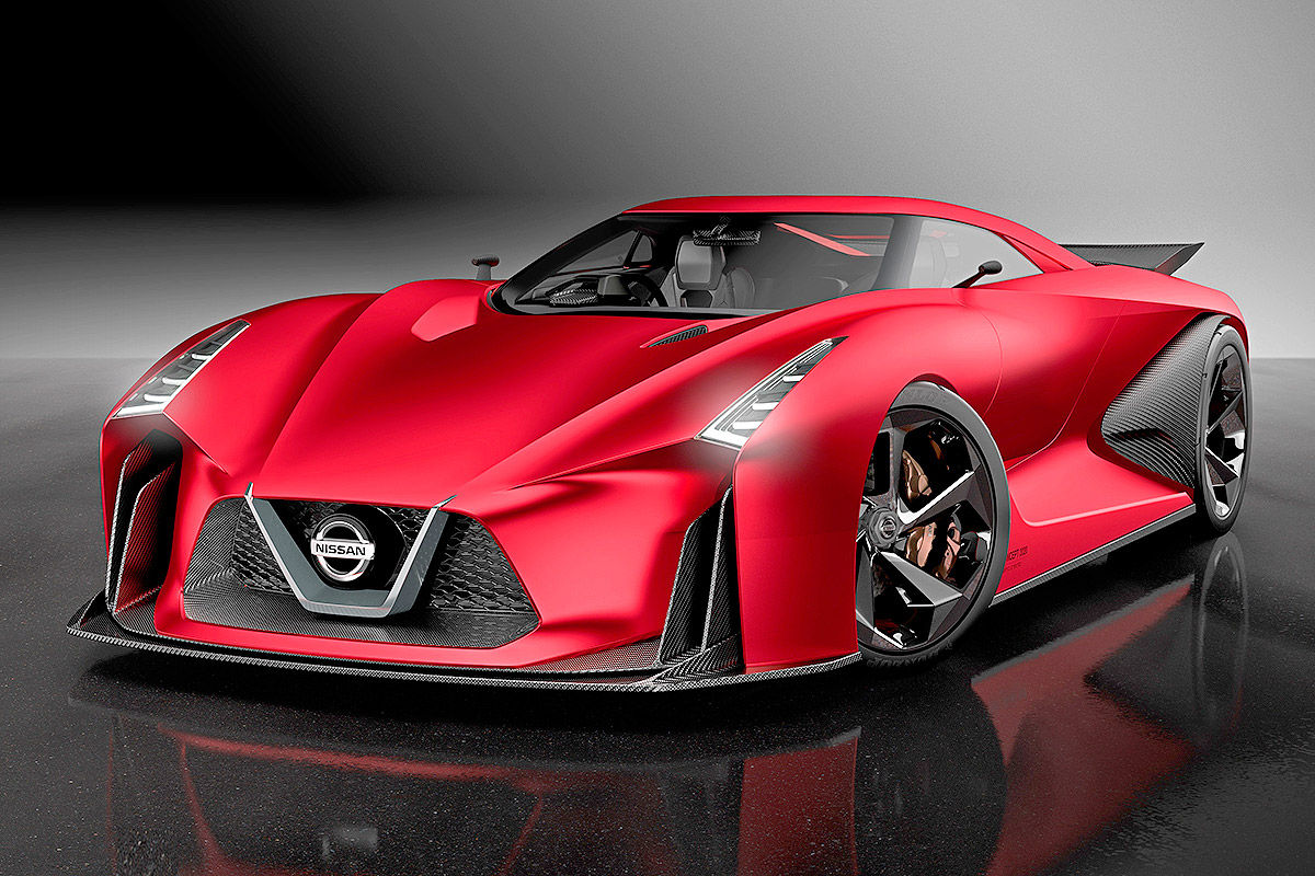 Nissan Concept 2020 Vision Gran Turismo is seeing red - Autoblog