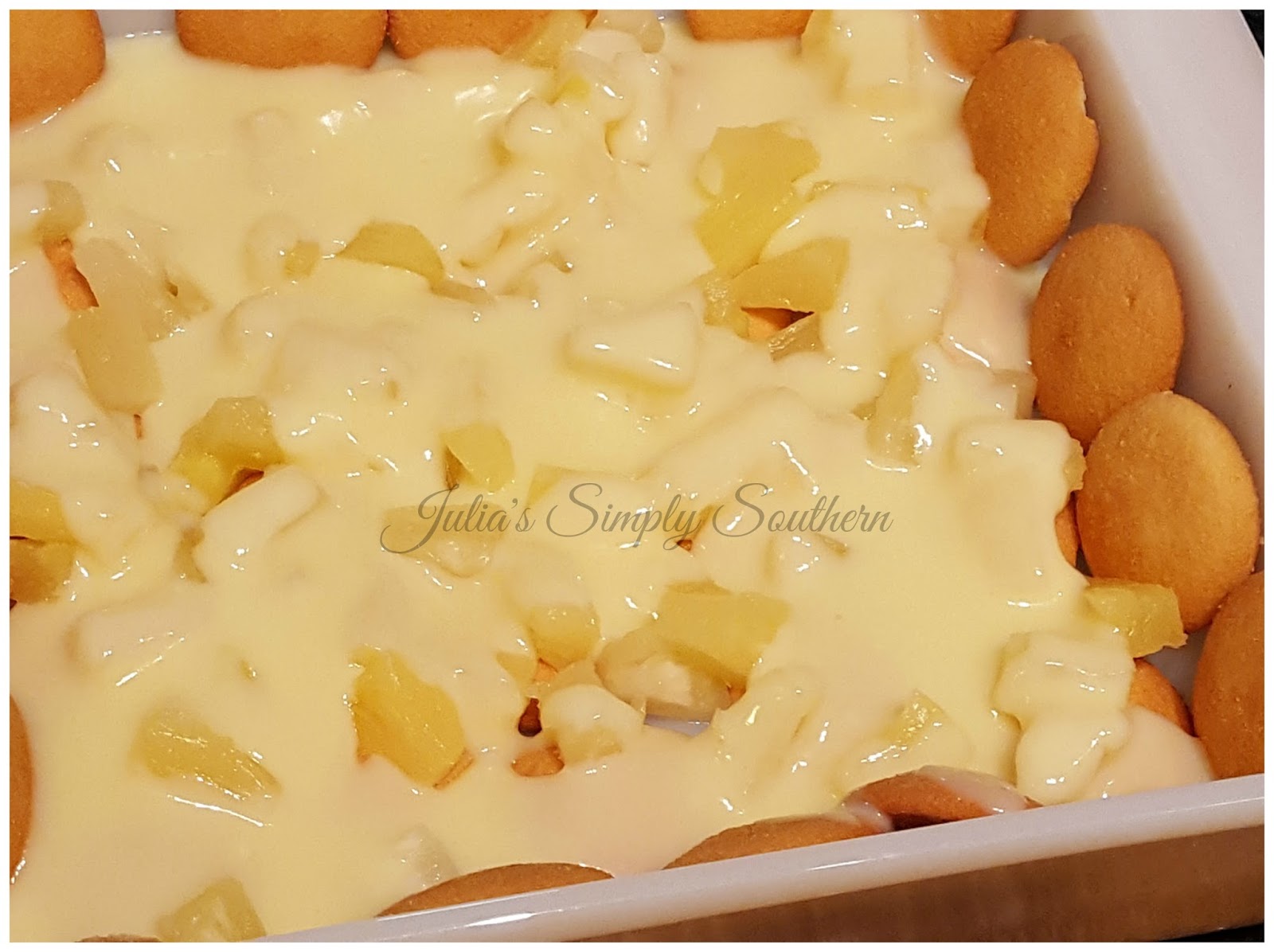 Pineapple Pudding Julias Simply Southern