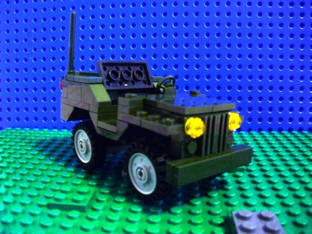 MOC LEGO Jeep Willys WWW II