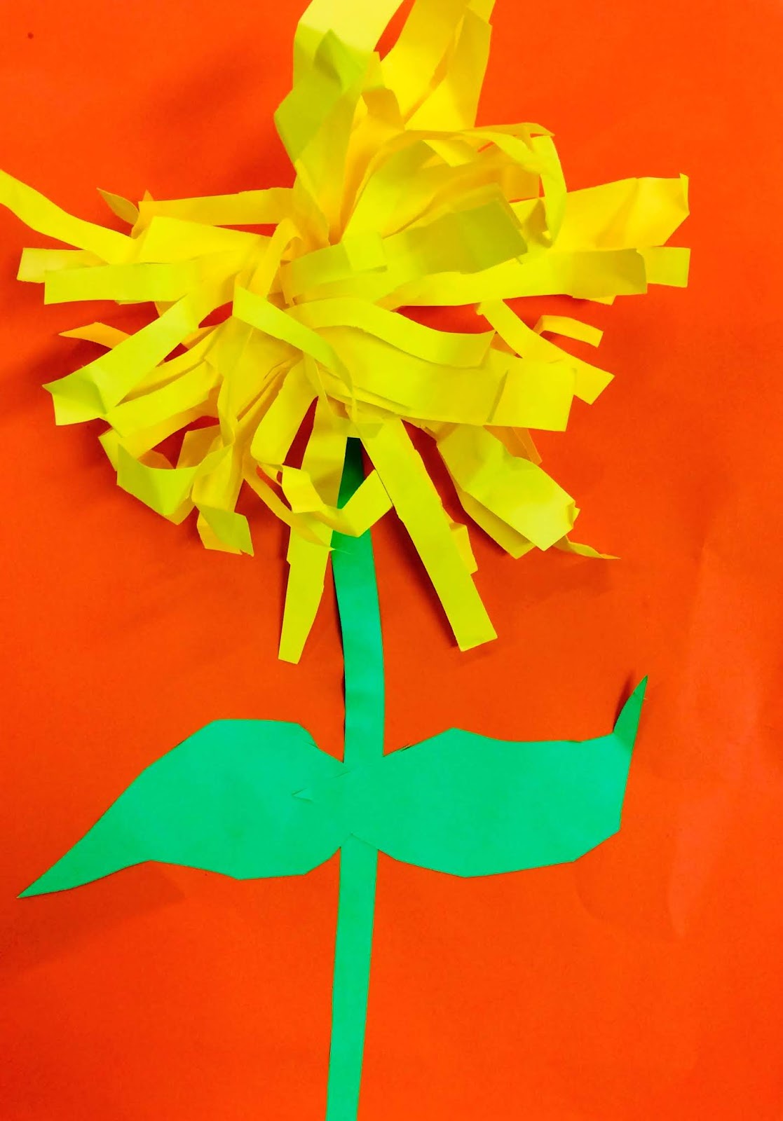 „Crizantema”- ruperea hârtiei 