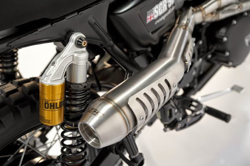 scr950 exhaust