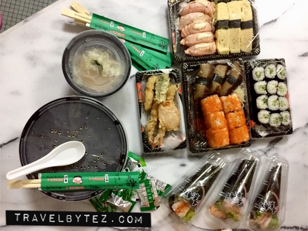 Deliveroo: Ordering Itacho Sushi (Bedok Mall)