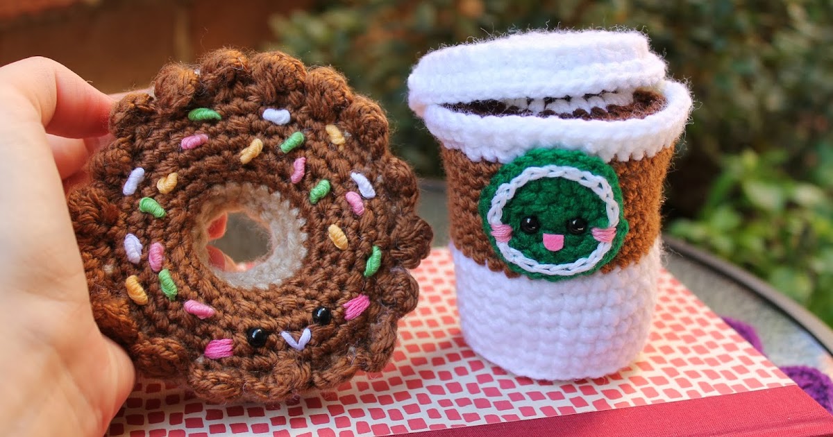 Amigurumi Food: New update Donut Amigurumi!!