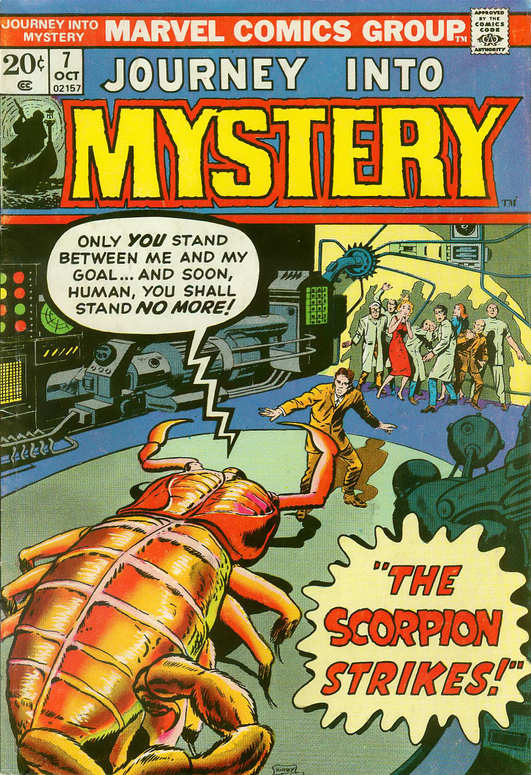 Read online Journey Into Mystery (1972) comic -  Issue #7 - 1