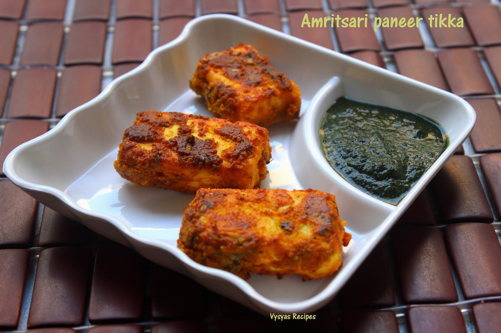 Amritsari Paneer Tikka