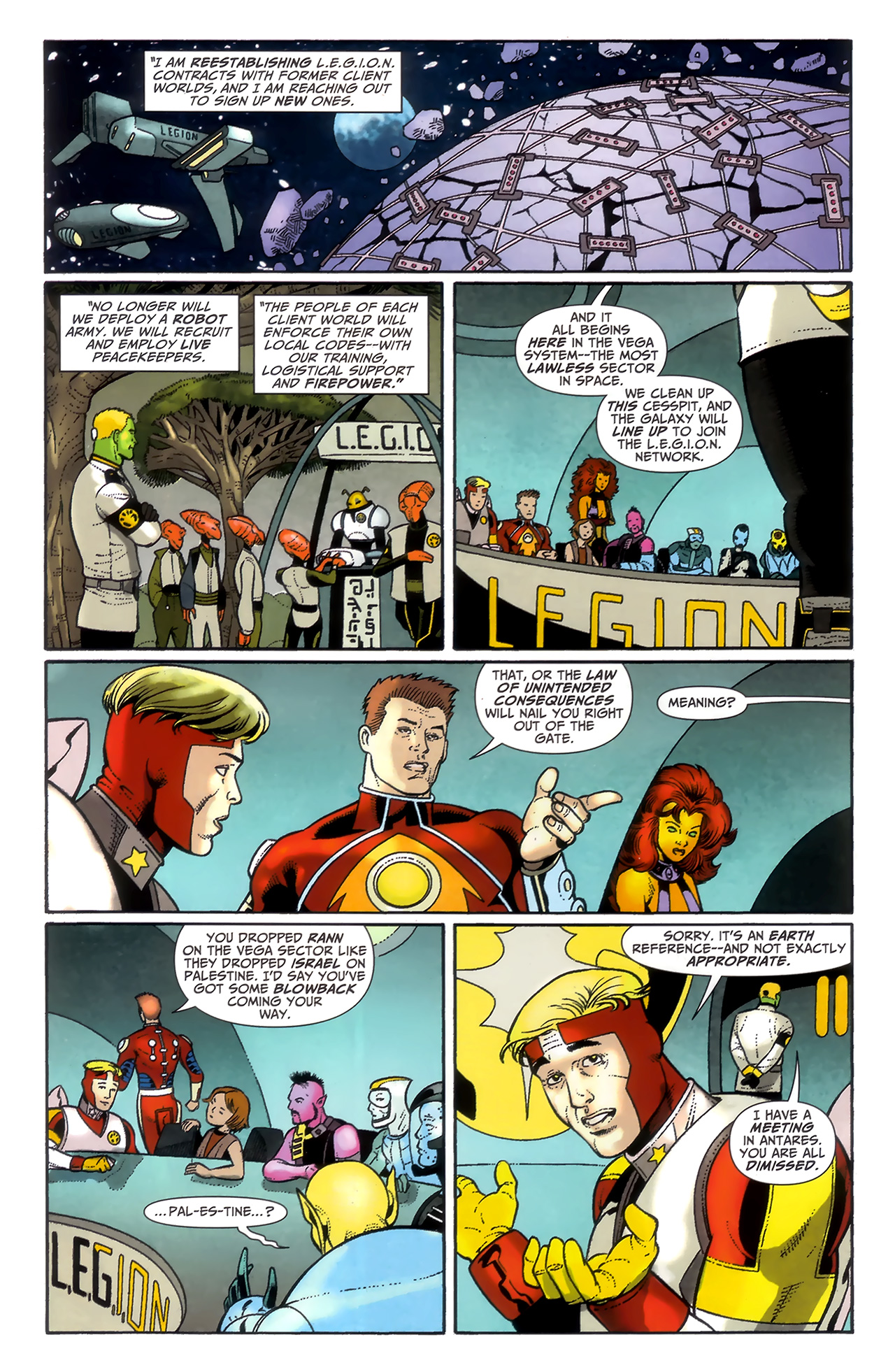 Read online R.E.B.E.L.S. comic -  Issue #16 - 14