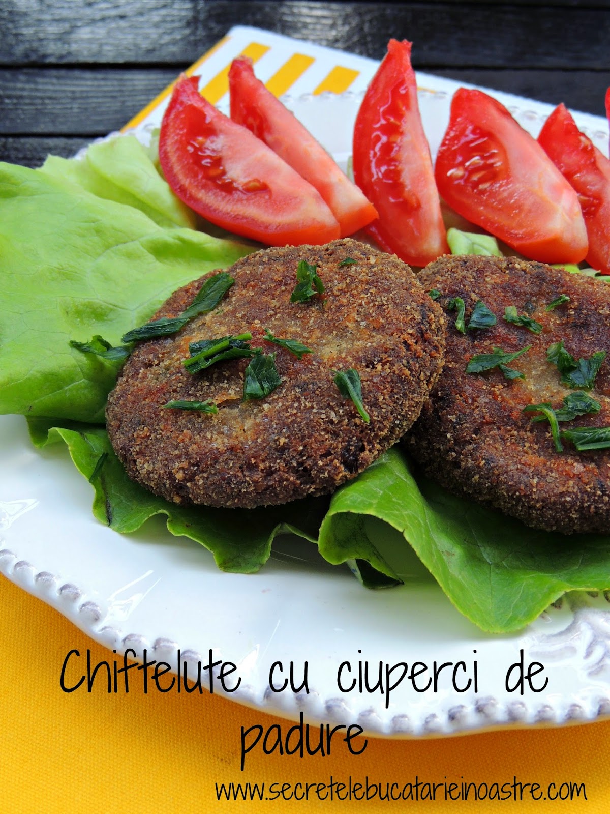 CHIFTELUŢE CU CIUPERCI DE PĂDURE