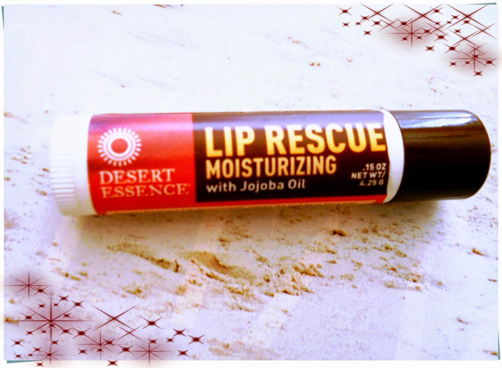 Desert Essence Lip Balm Lip Rescue Jojoba Oil