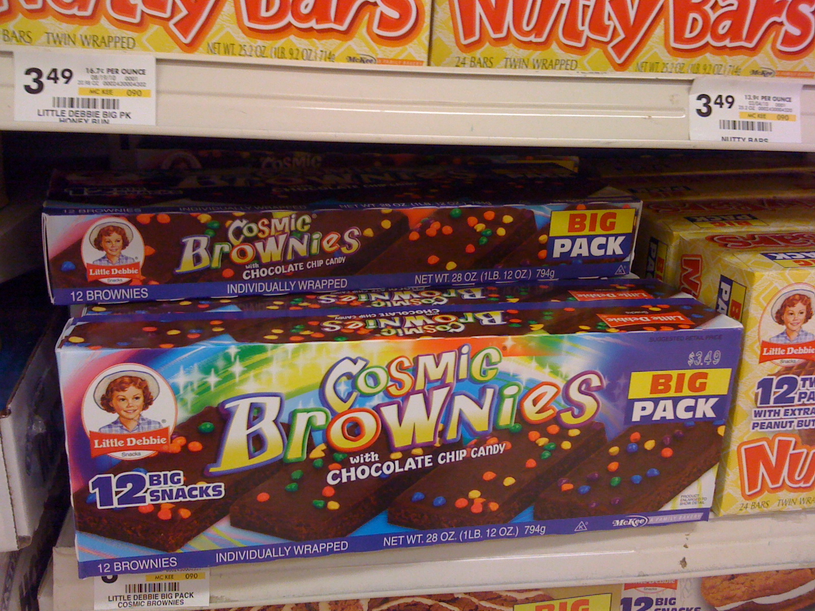 Live Photoblogging Cosmic Brownies!