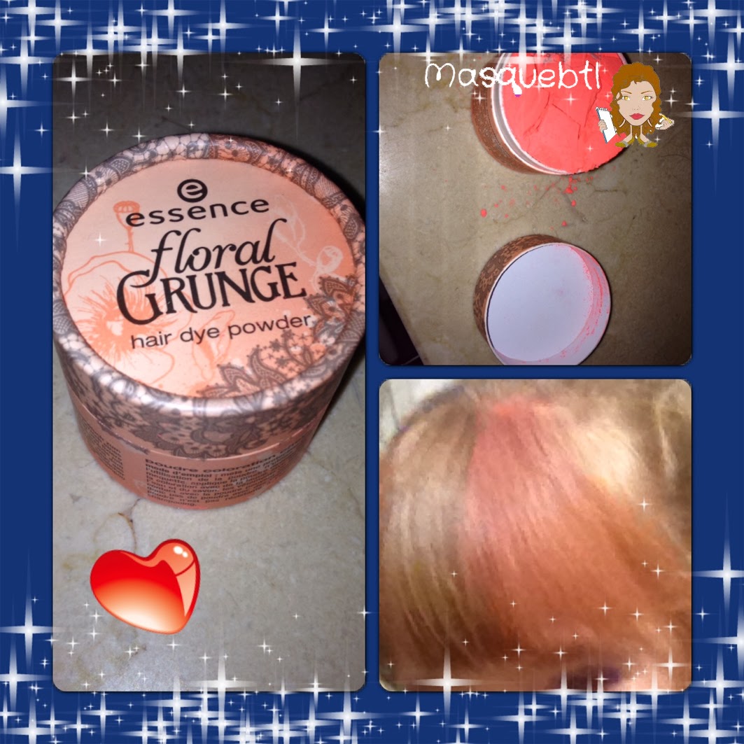 Masquebtl He probado Floral Grunge Hair Dye Powder de Essence