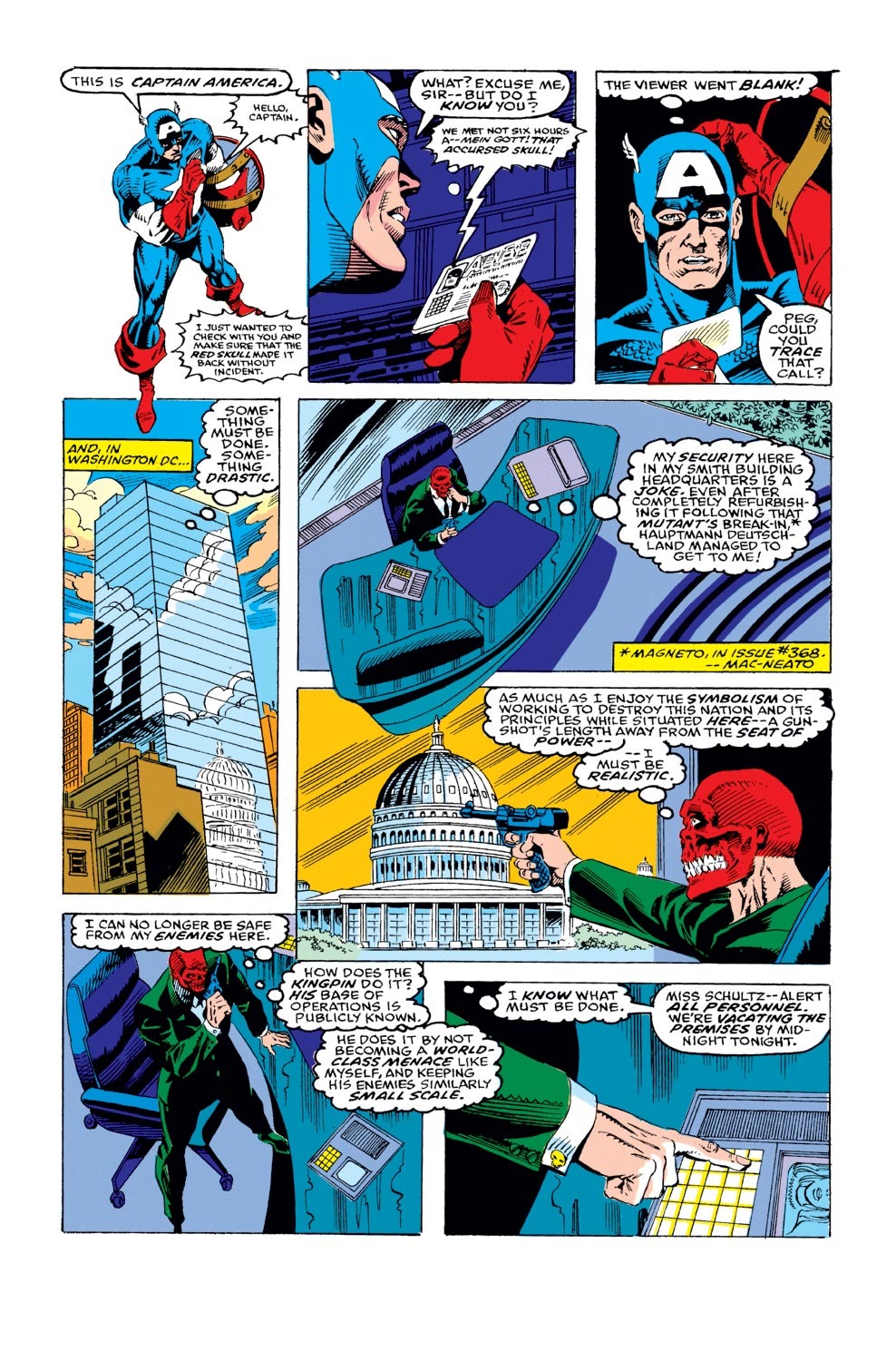 Read online Captain America (1968) comic -  Issue #393 - 17