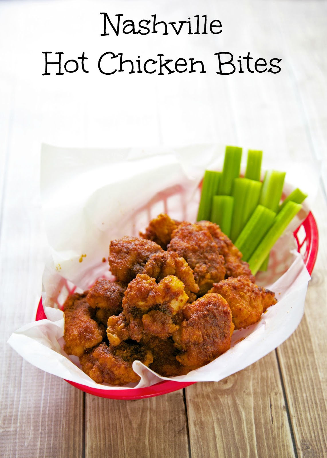 Nashville Hot Chicken Bites Plain Chicken