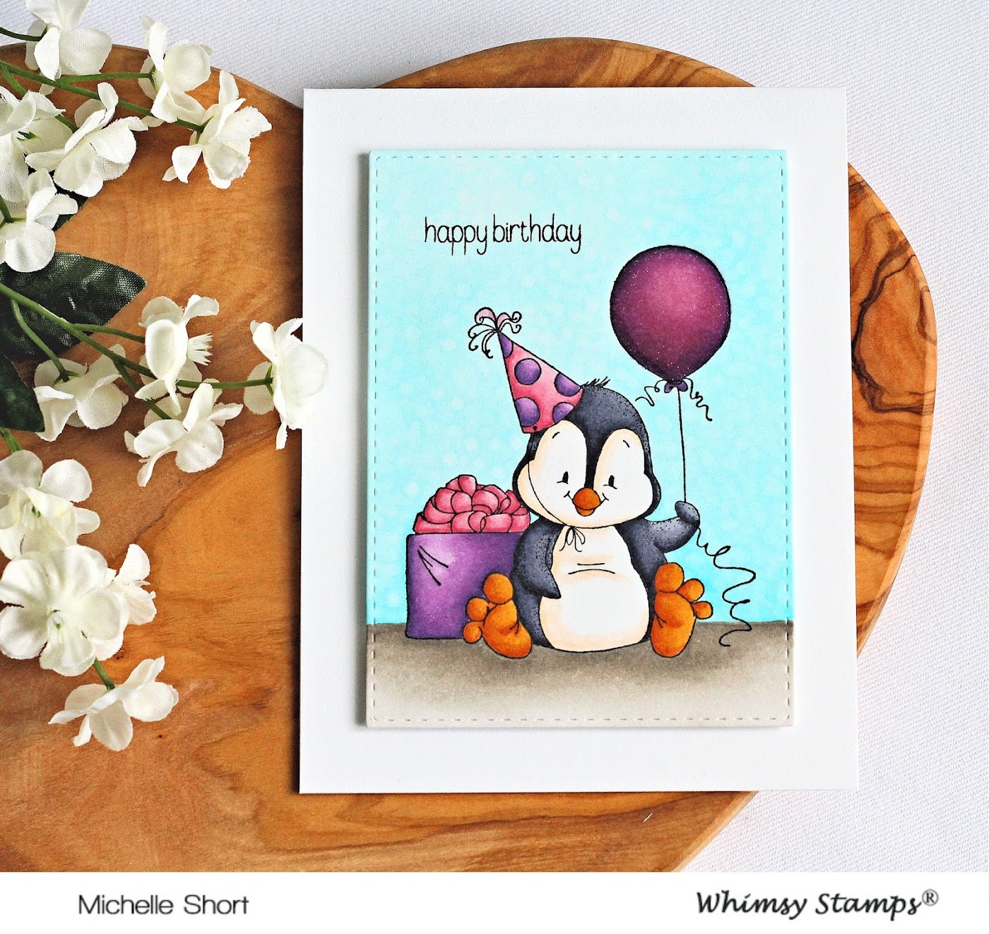 The Card Grotto Penguin Birthday