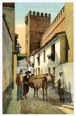 Sevilla - Calle de la Juderia (1910) - Col. M. Chaparteguy 28651