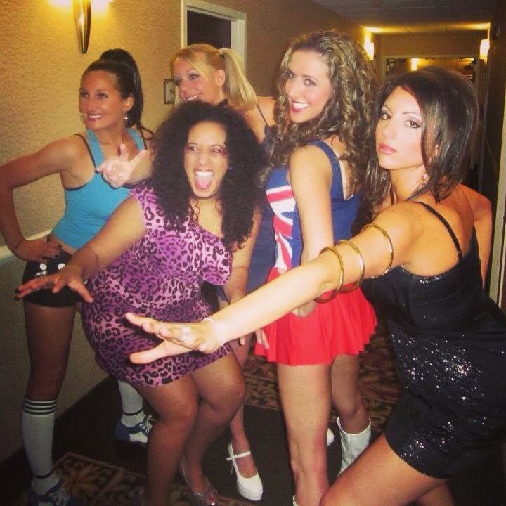 Funny Spice Girls Group Costumes