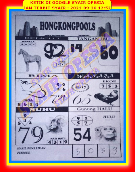 syair hongkong syair hongkong
