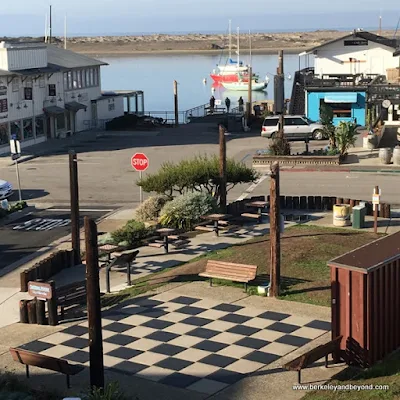 Giant Chess Board in Morro Bay, California