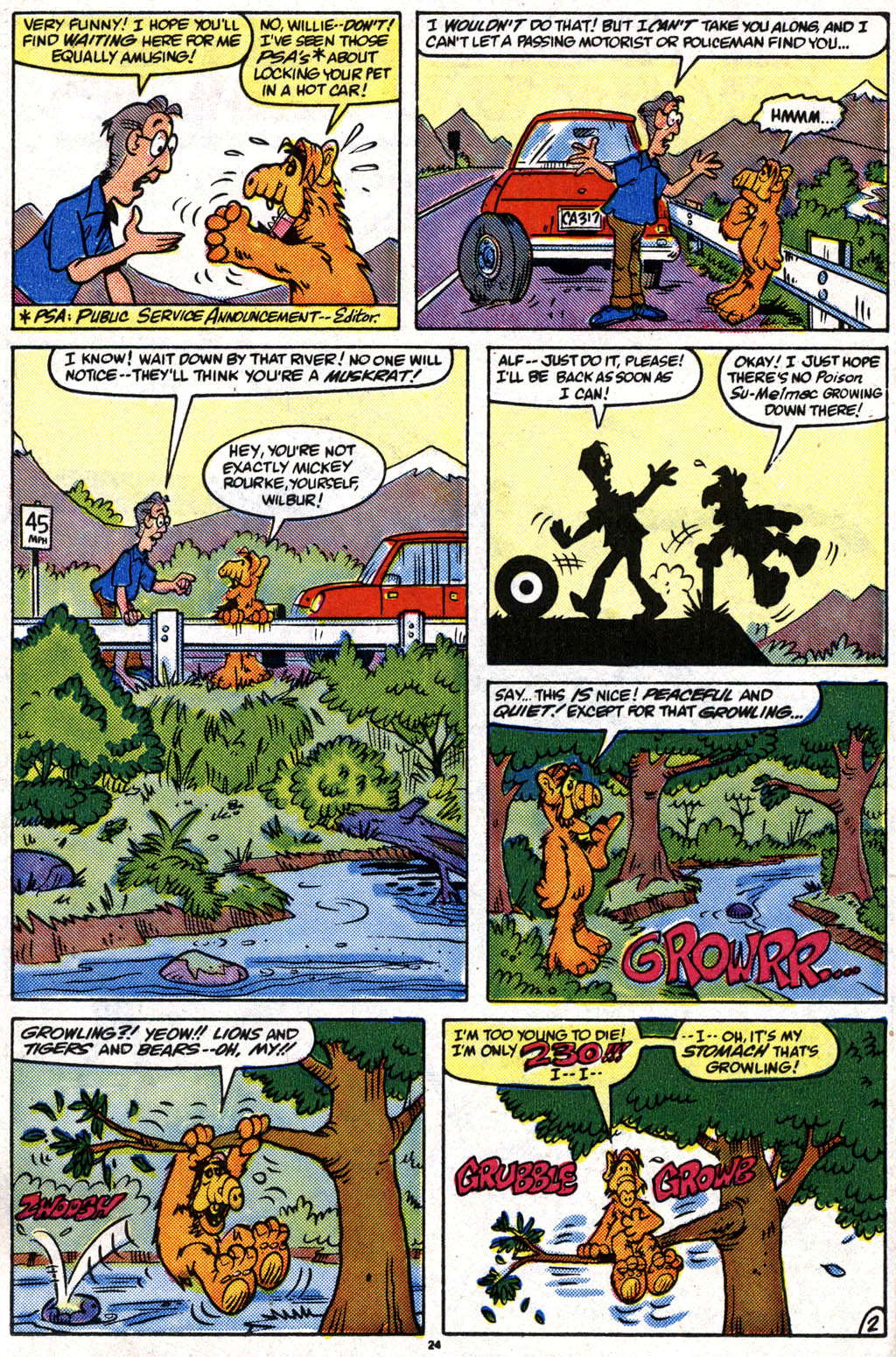 Read online ALF comic -  Issue #10 - 18