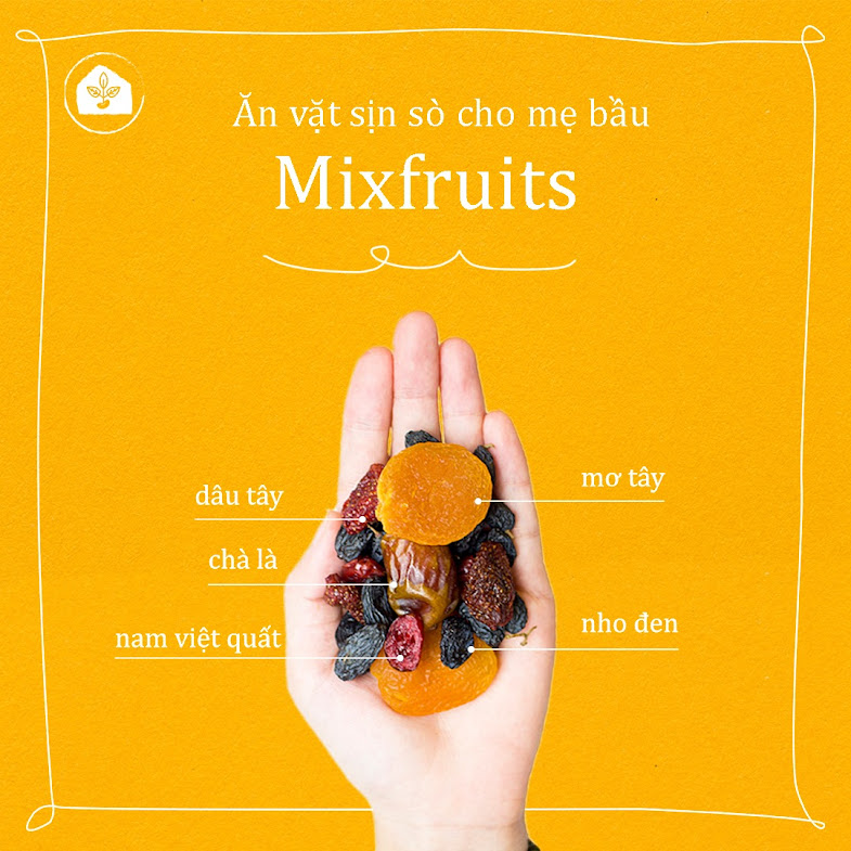 Cải thiện dinh dưỡng cho Mẹ Bầu nhờ ăn Mixnuts Nhà Đậu
