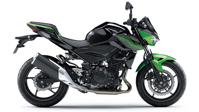 All New Kawasaki Z250 2019 green