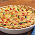 Grilled Asparagus Quiche