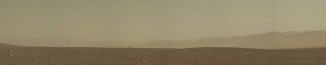 Foto da cratera Gale em Marte