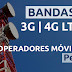 Bandas y Frecuencias 3G y 4G LTE de Operadores Móviles Perú 2021