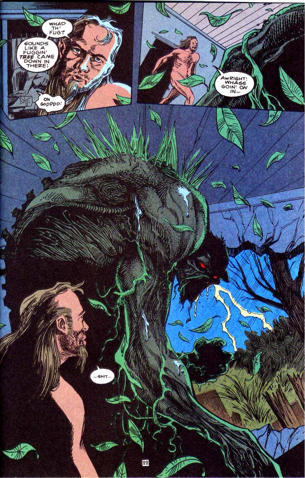 Read online Swamp Thing (1982) comic -  Issue #140 - 22