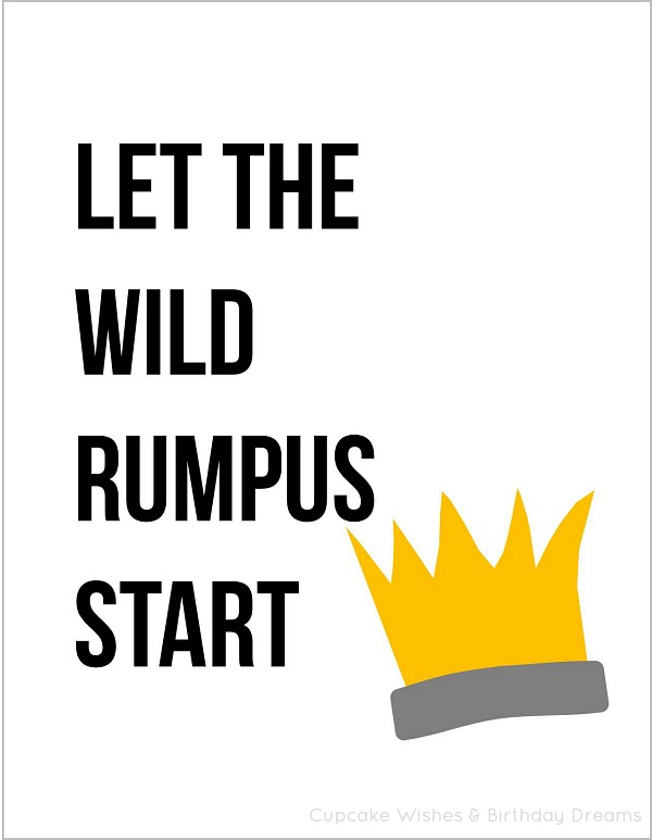 livelovelaugh: Enable The Wild Rumpus Start off! graphic about Let the Wild Rumpus Start Printable titled livelovelaugh: Permit The Wild Rumpus Get started!