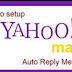 HOW TO SETUP VACATION AUTO REPLY IN YAHOO MAIL