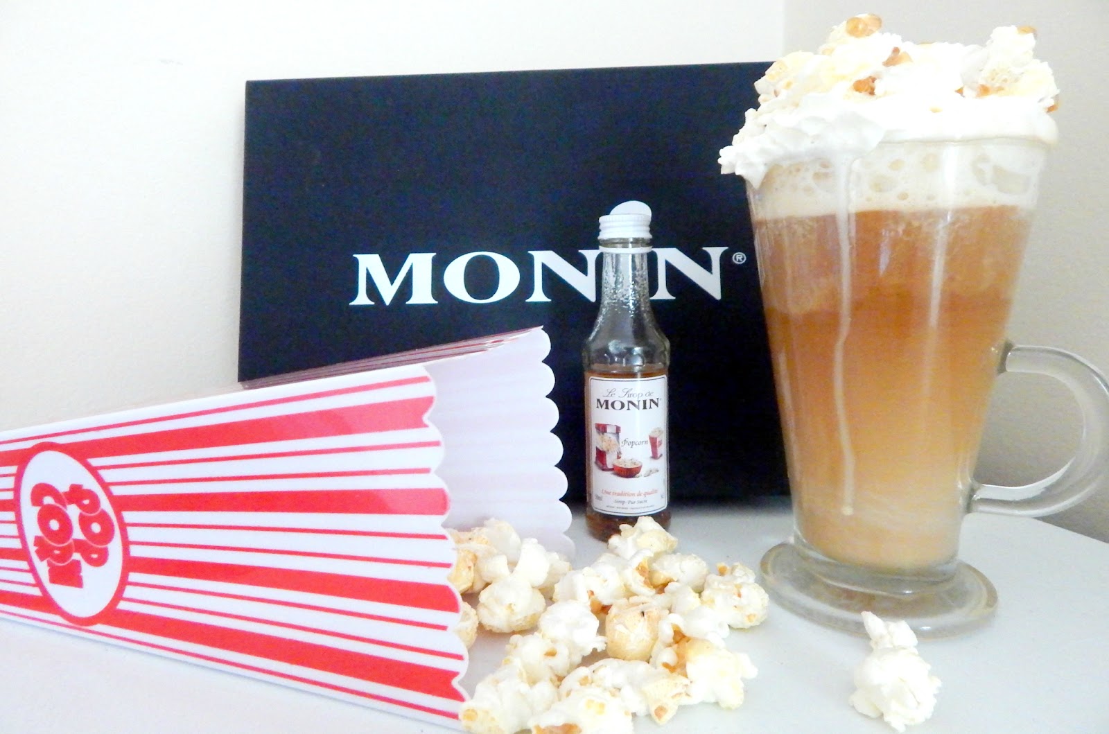 Popcorn Lattes thanks to Monin* Issy Belle Fox