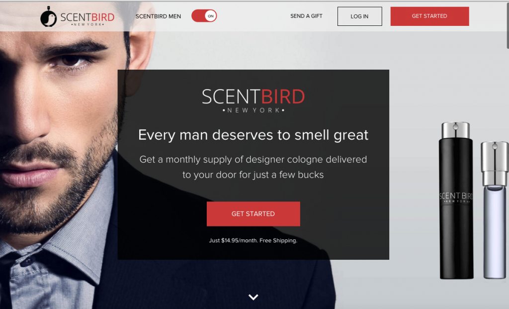 Scentbird Men's Cologne Subscription Upscale Geek