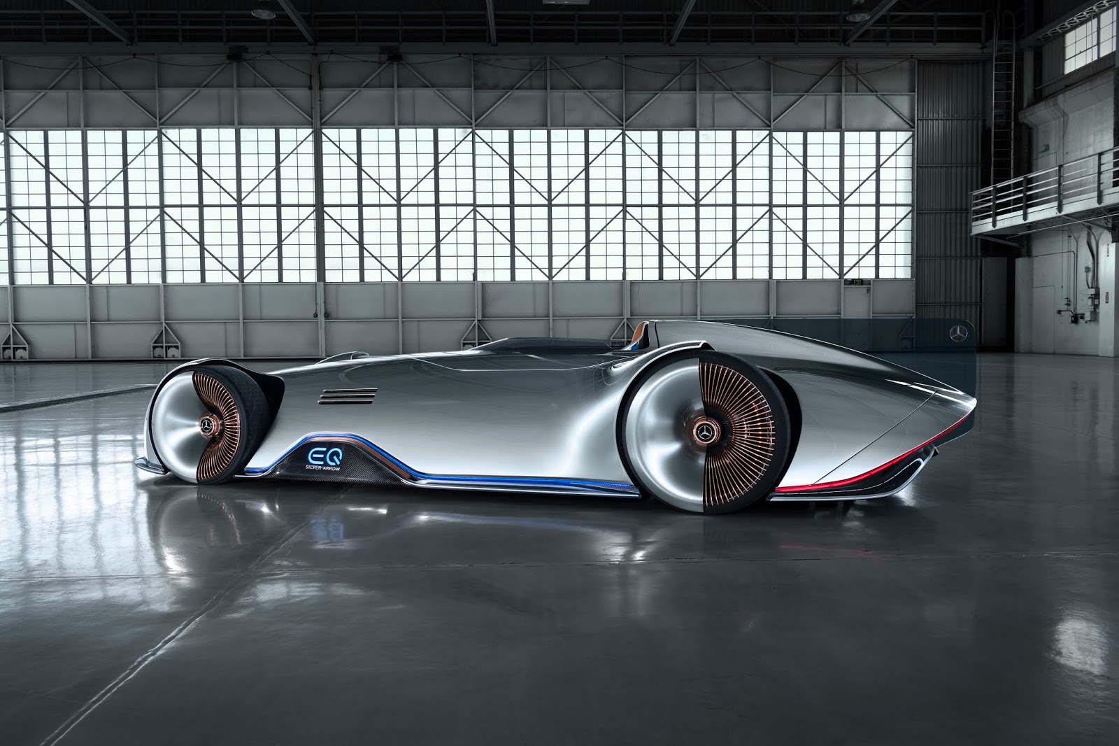 MercedesBenz EQ silver arrow EV concept Electric Vehicle News